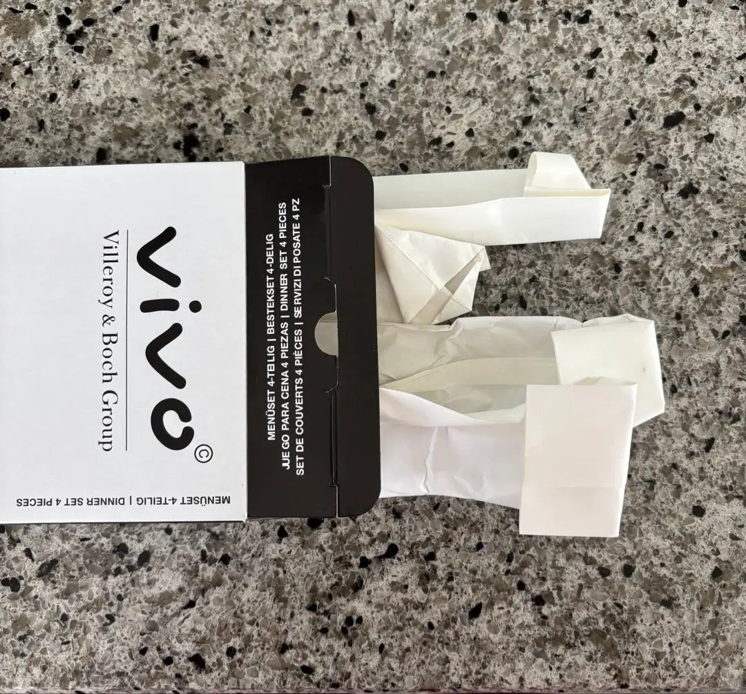 [New] Vivo Vivo Villeroy & BOCH Cutlery 4pcs set x 2 | 【新品】vivo ビボ Villeroy & Boch カトラリー4本セット×2