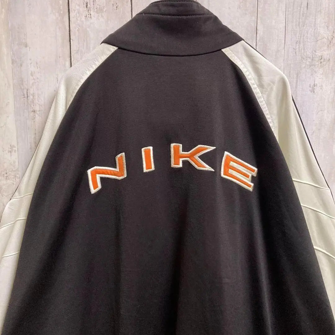 NIKE Jersey Track Jacket Nike Logo Double-sided Embroidery Swash XL