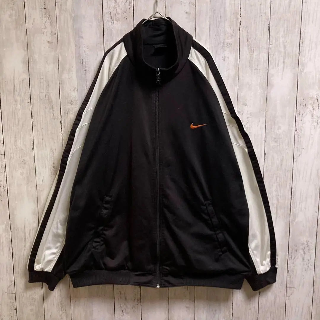 NIKE Jersey Track Jacket Nike Logo Double-sided Embroidery Swash XL