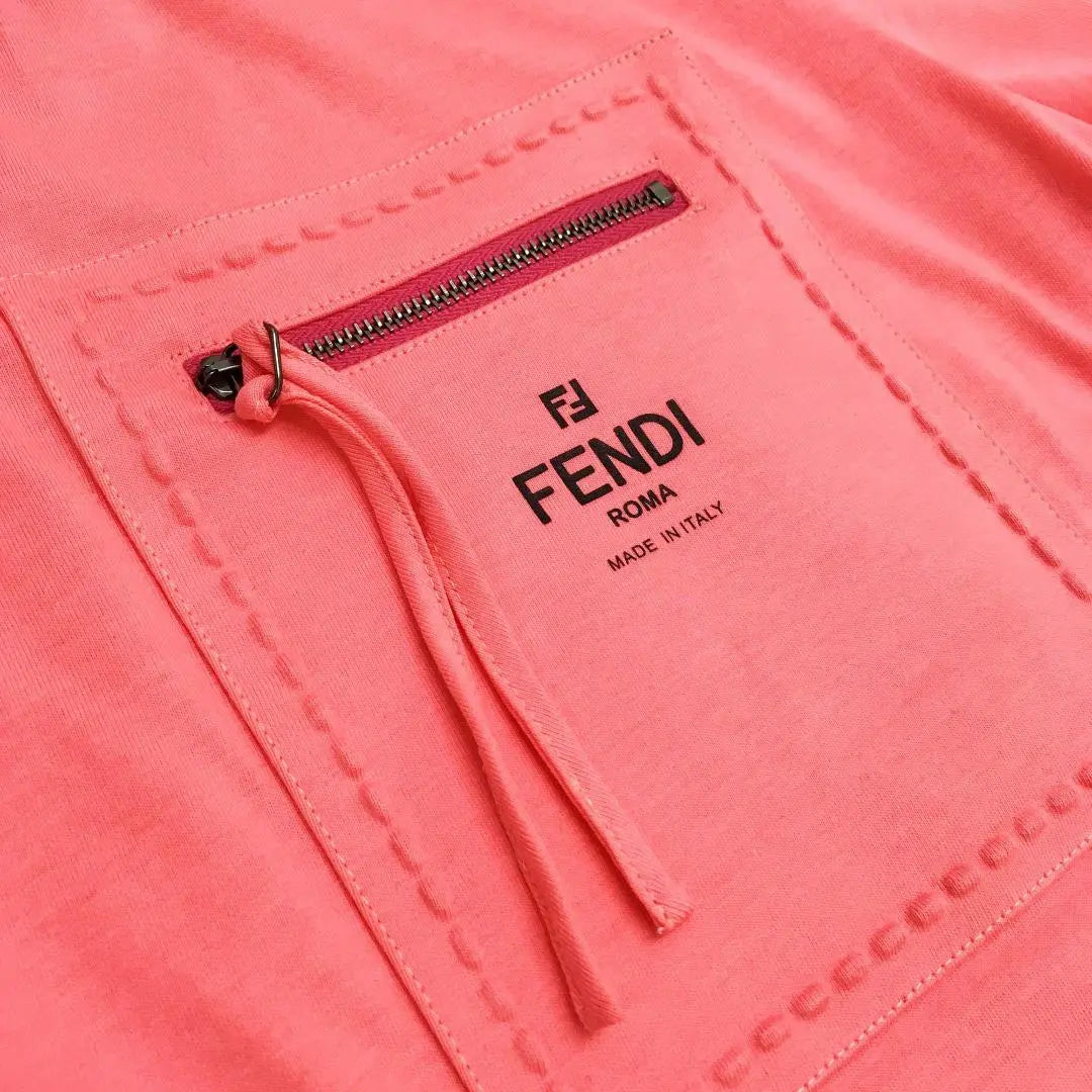 Nueva camiseta de manga corta FENDI FS7389 ANQS F1K9Y talla XS