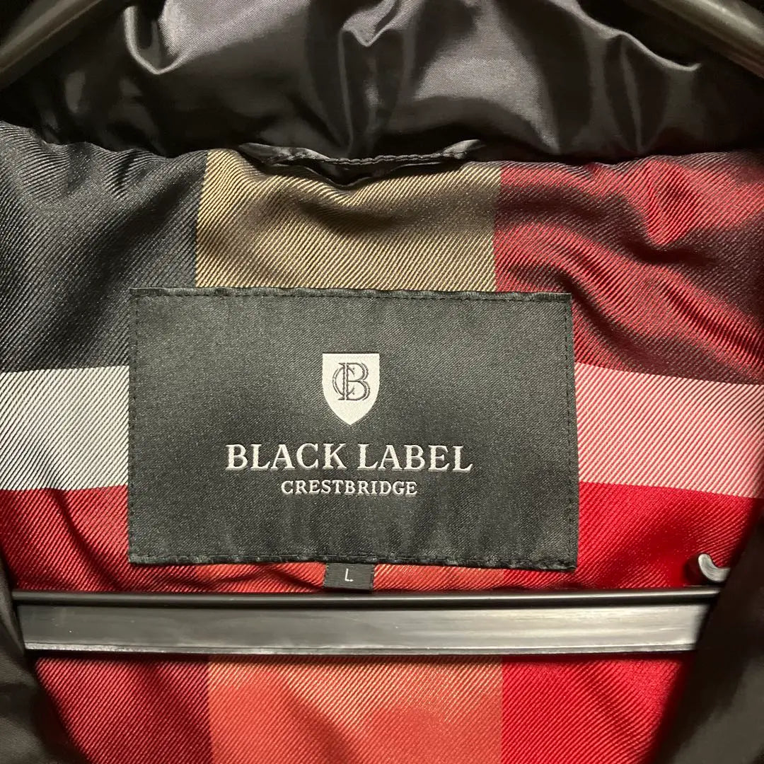 Black Label CRESTBRIDGE Chaqueta de plumas Food | BLACK LABEL CRESTBRIDGE フード付きダウンジャケット