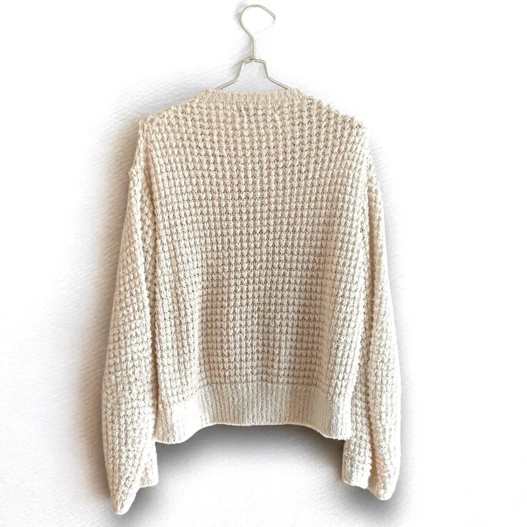 Sold out ⭐︎unfil cotton chunky waffle knit sweater