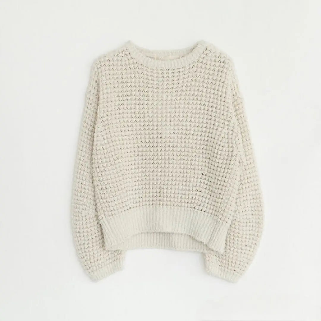 Sold out ⭐︎unfil cotton chunky waffle knit sweater