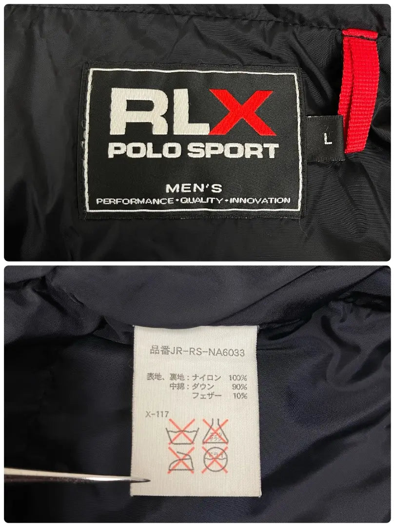 RLX Ralph Lauren Chaqueta de plumón vintage de los años 90 POLO | RLX ラルフローレン 90s ビンテージ ダウンジャケット Polo