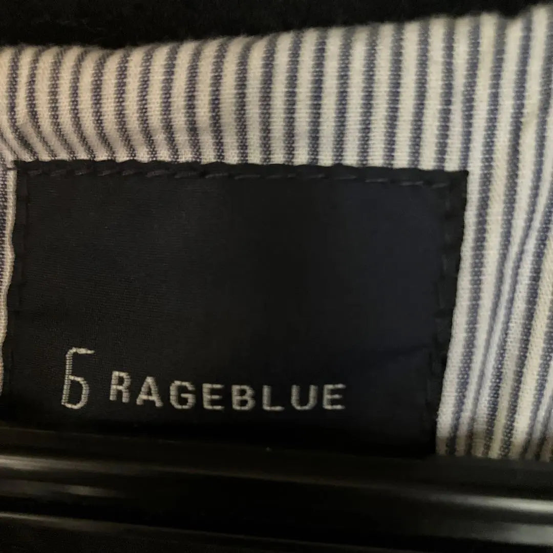 RAGEBLUE Navy Duffle Coat