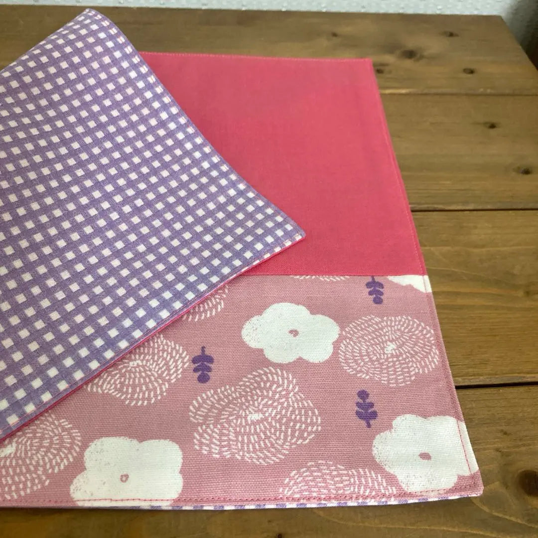 Placemat, floral pattern, 25 x 35, set of 2 pieces ② | ランチョンマット 花柄 25×35 2枚セット②