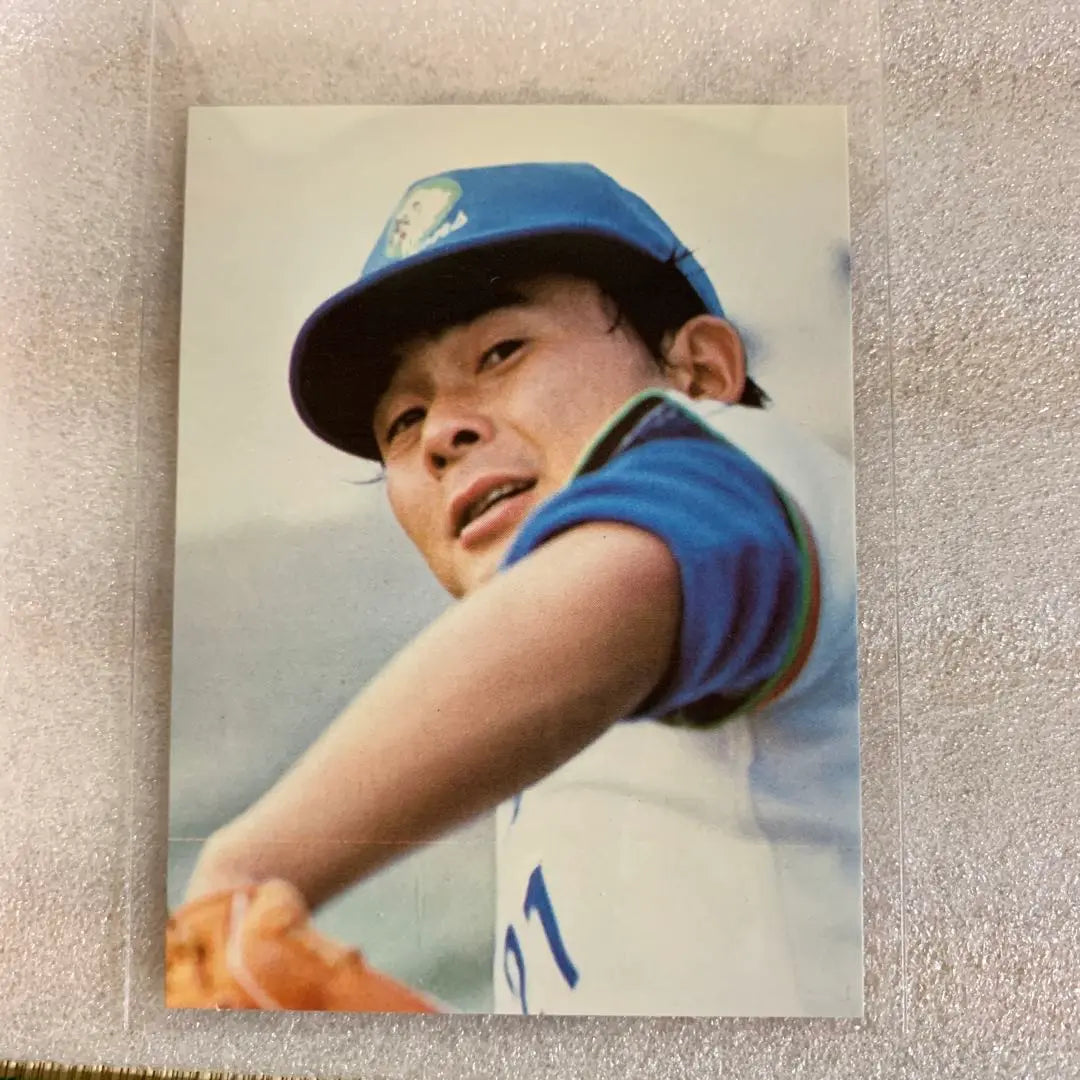 Calbee Pro Baseball Card 1979 Seibu Lions Higashio Osamu