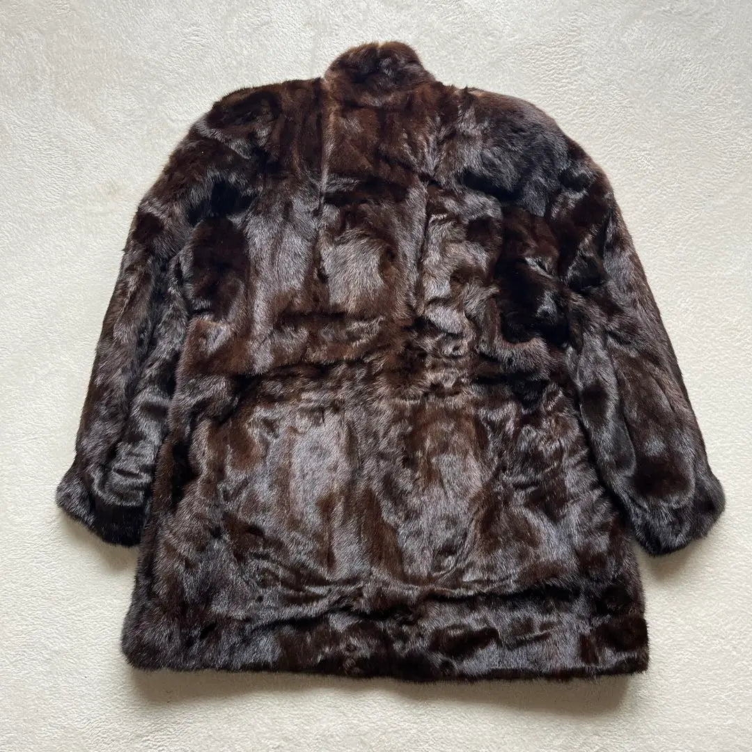 Fur Real Fur Black Glamor Mink Brown F size