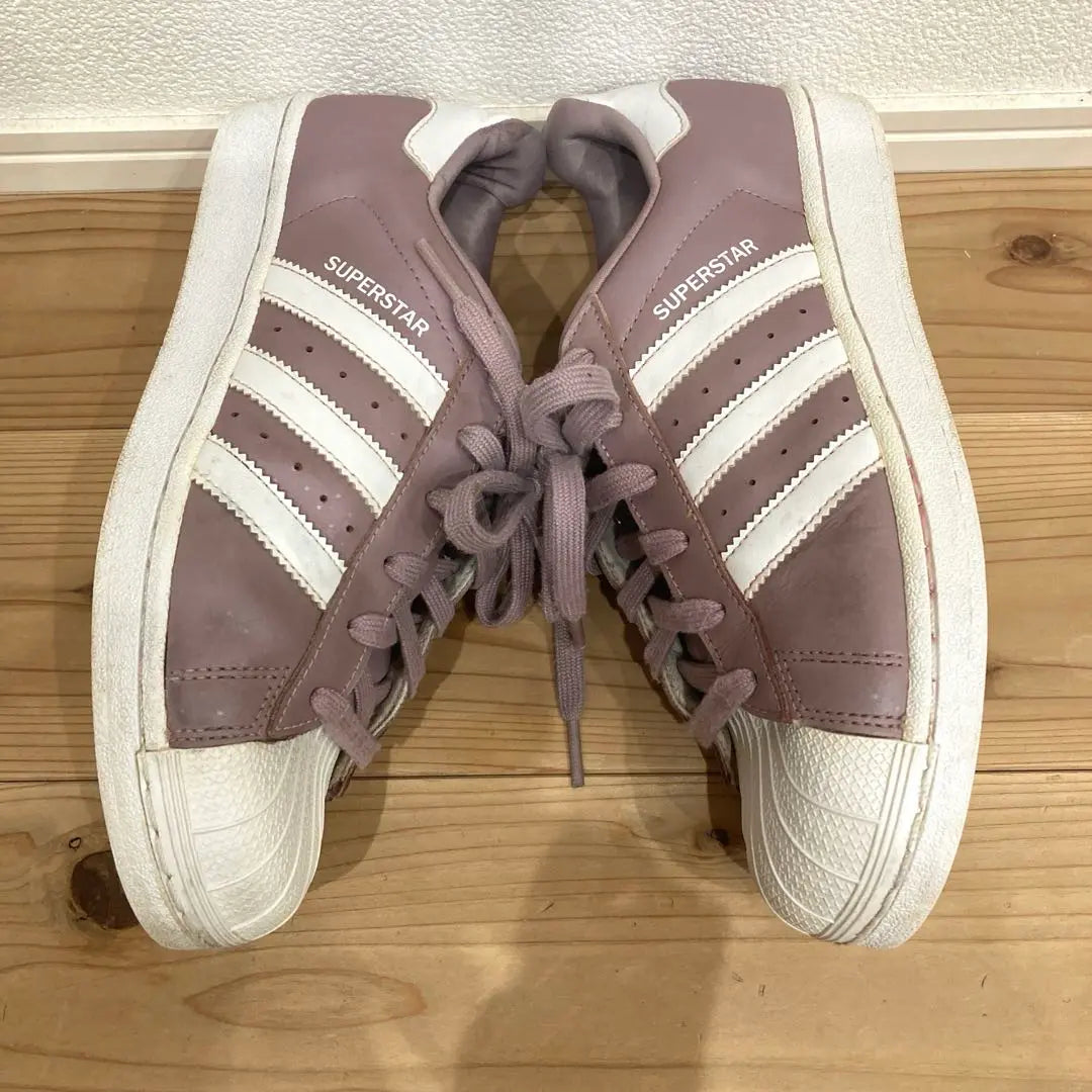 Zapatillas adidas Superstar morado y rosa para mujer