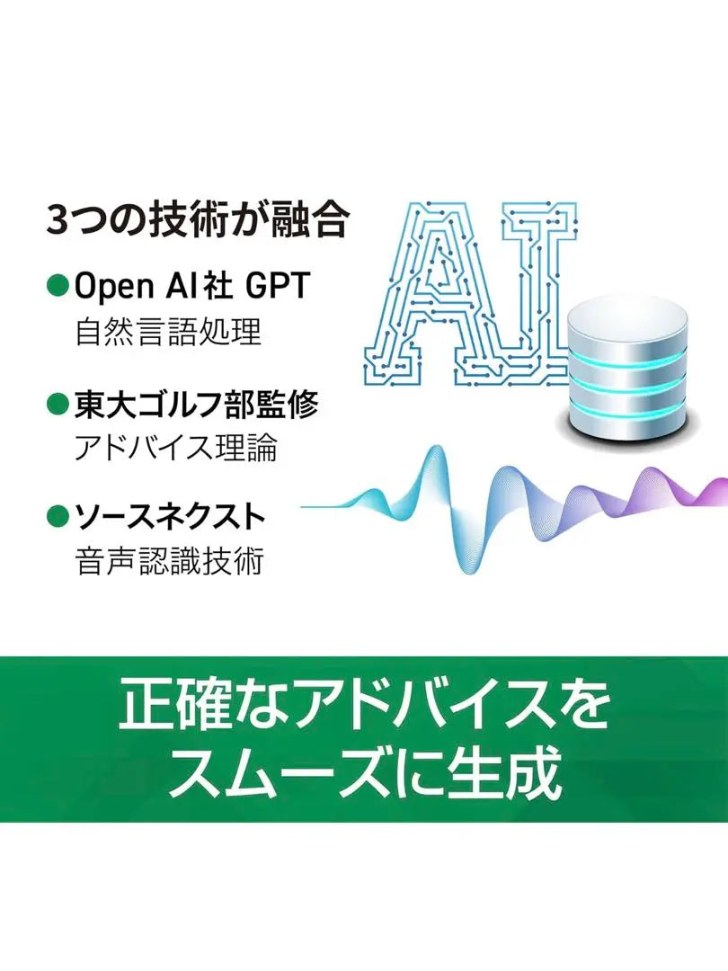 Sourcenext BirdieTalk Interactive Golf AI Device BirdieTalk