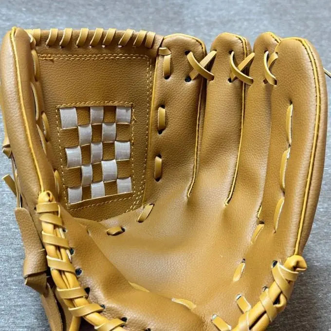 Guantes de softbol de 12,5 mm, color marrón, para béisbol, guantes suaves para atrapar pelotas, para escuelas primarias, secundarias y preparatorias