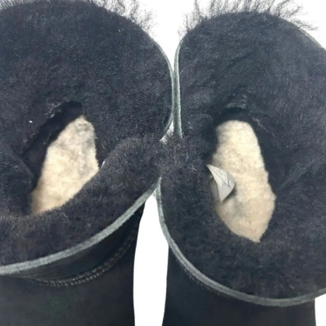 UGG Sheepskin Boots 23cm Black | UGG ムートンブーツ 23cm 黒