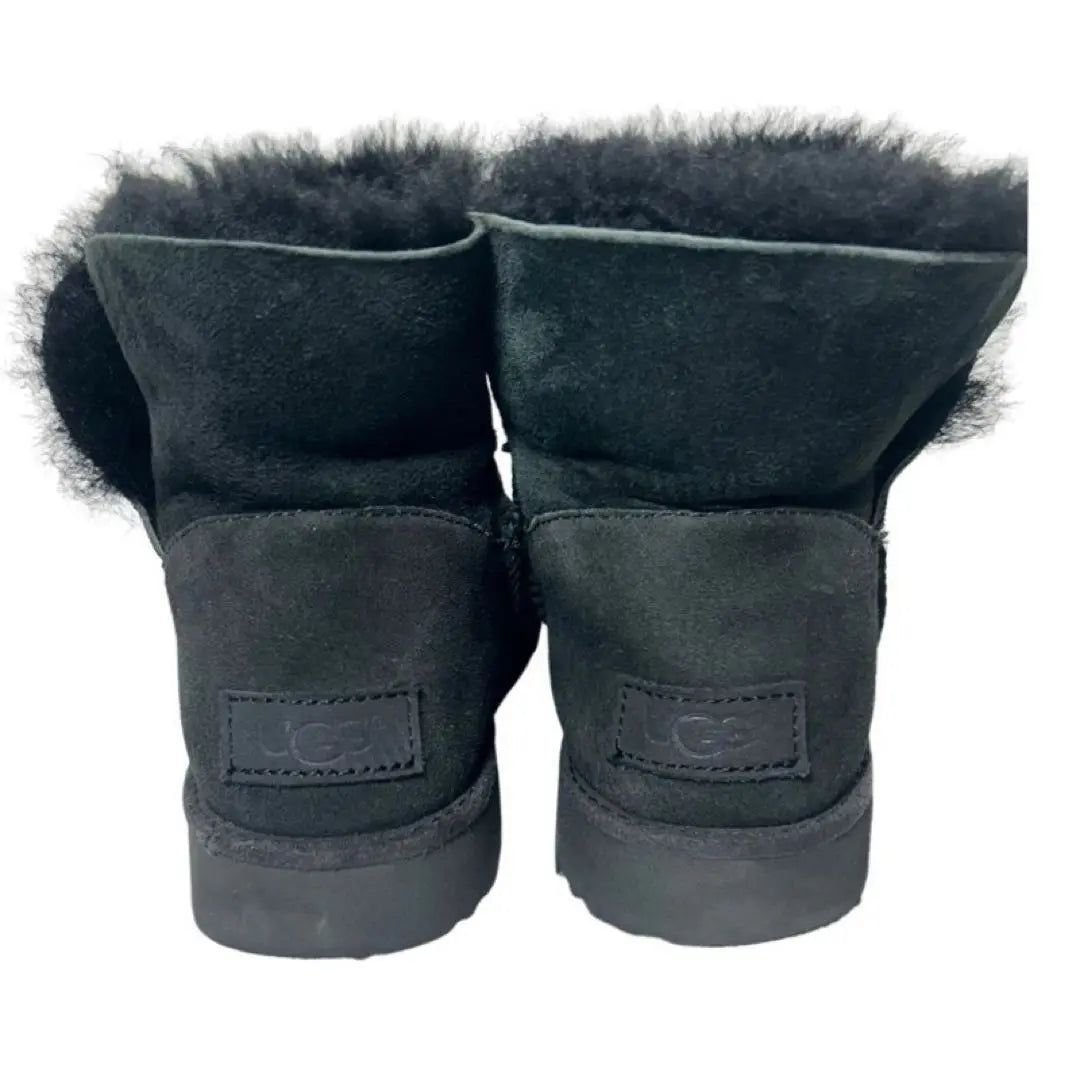 Botas UGG De Piel De Oveja 23cm Negro | UGG ムートンブーツ 23cm color