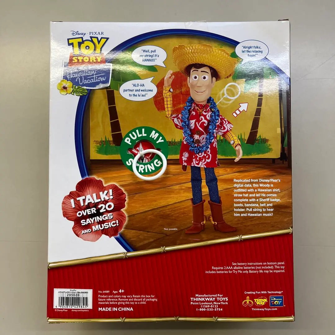 TOY STORY Vacaciones en Hawai Woody Jesse Set Raro