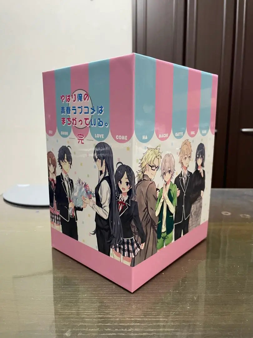 Caja de almacenamiento del conjunto completo de Blu-ray de la comedia romántica de mi juventud está equivocada