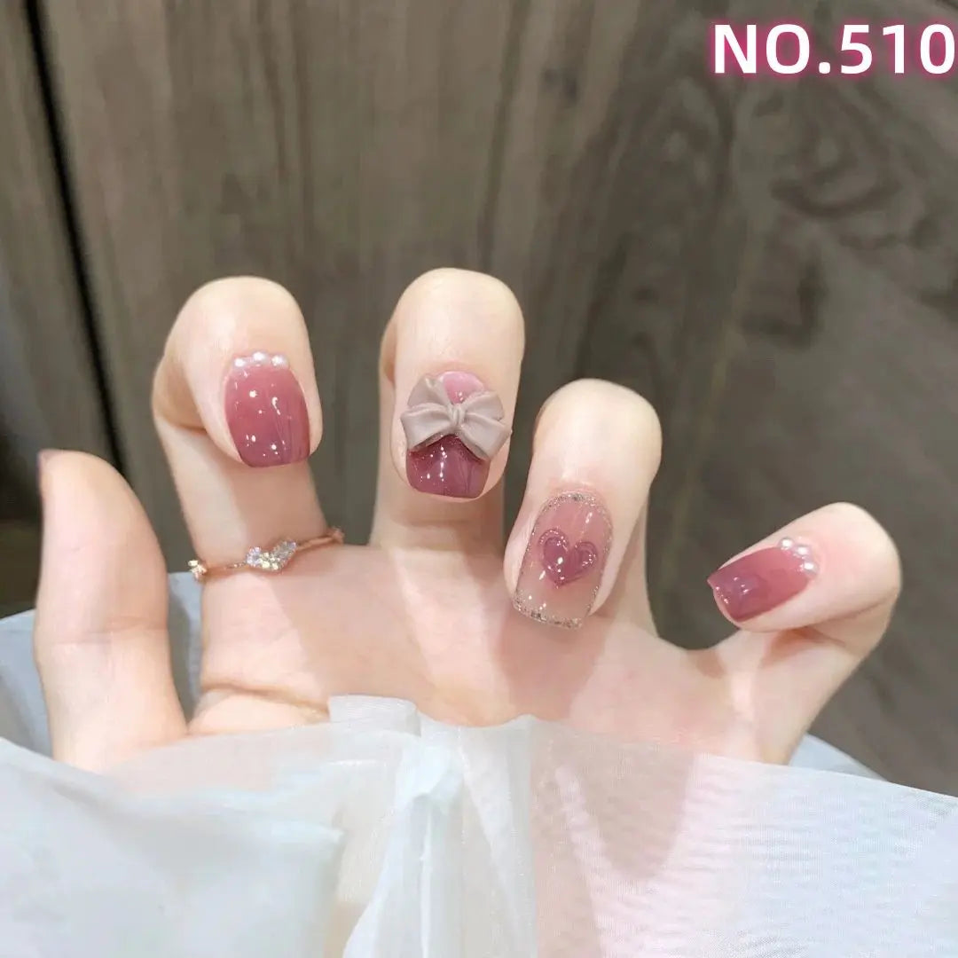 Descuento por tiempo limitado 510 Jelly Grape Nail Tip Korea Live Korea Popular Taki CF4 coreano