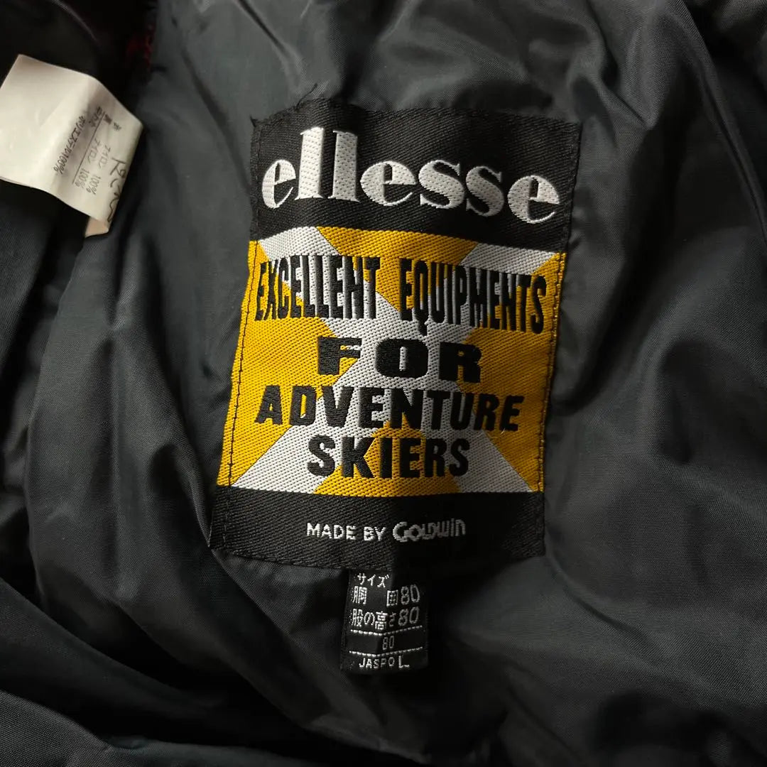 ELLESSE Eleeste Outstanding Ropa de esquí snowboard resistente al agua L | ellesse エレッセ 機能性抜群 耐水 撥水 スノボ スキー ウェア L