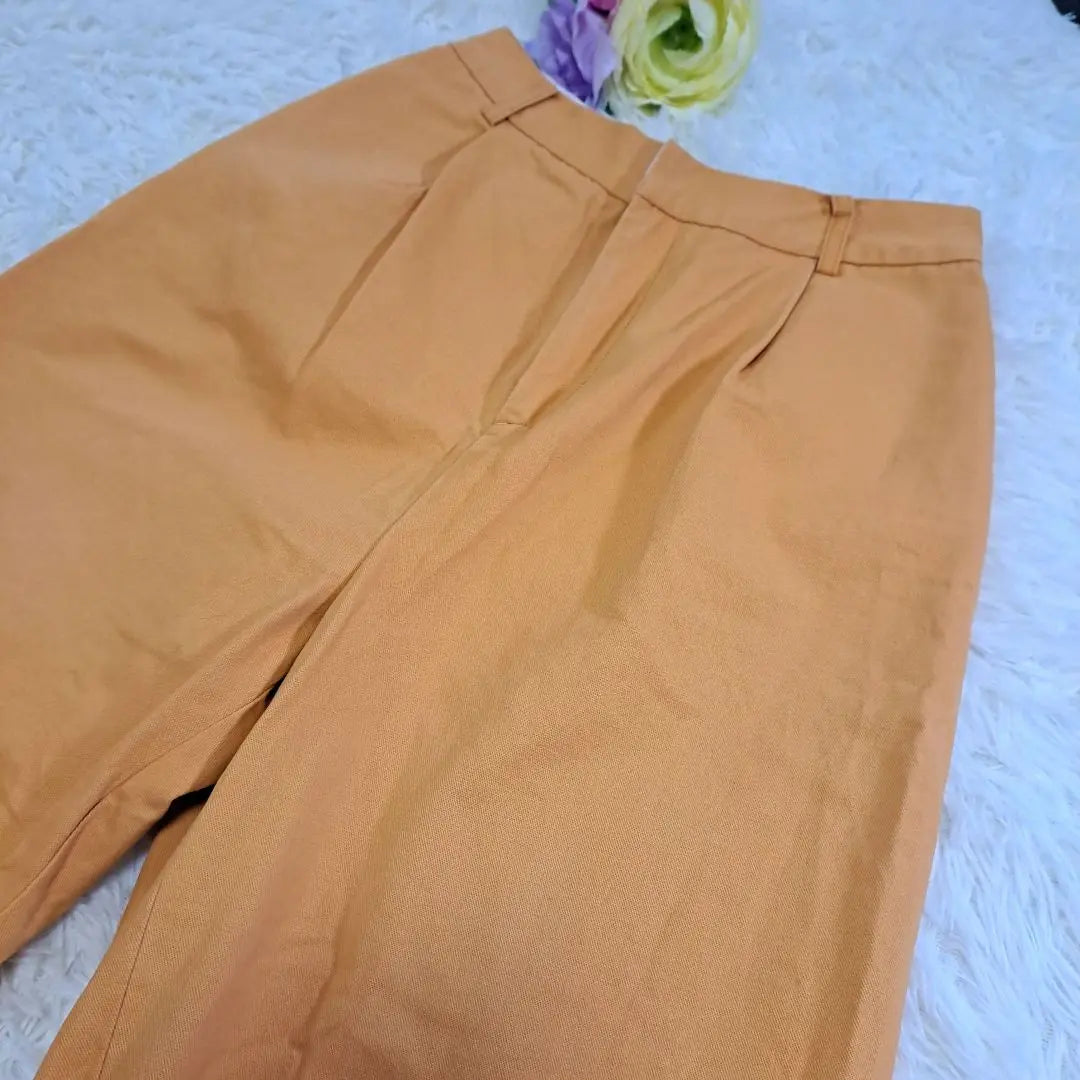 UNGRID Long Culotto mustard yellow cotton 100%Autumn S