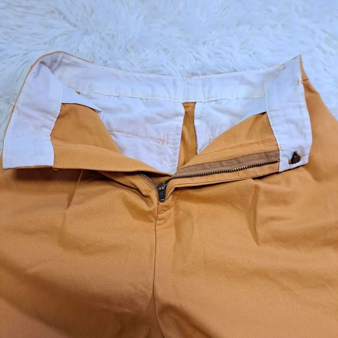 UNGRID Culotte largo algodón amarillo mostaza 100% Otoño S