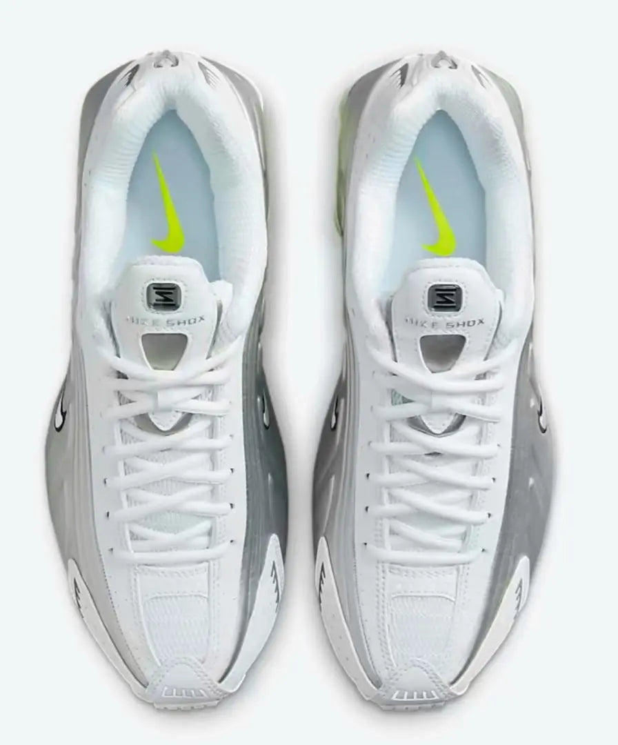 Nike Shox 29cm Silver/Lime Green