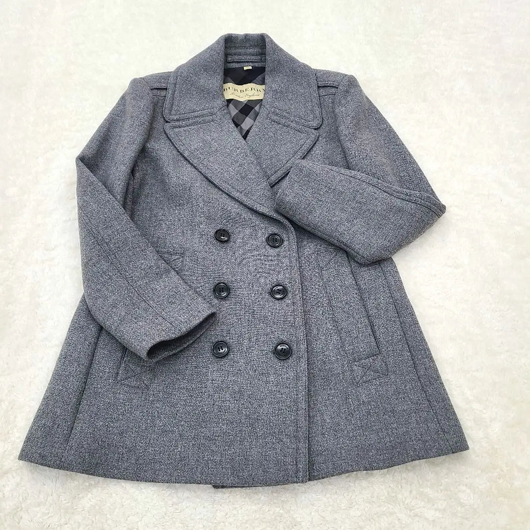 [Rare] Burberry London England Cashmere Actress Collar Coat 42