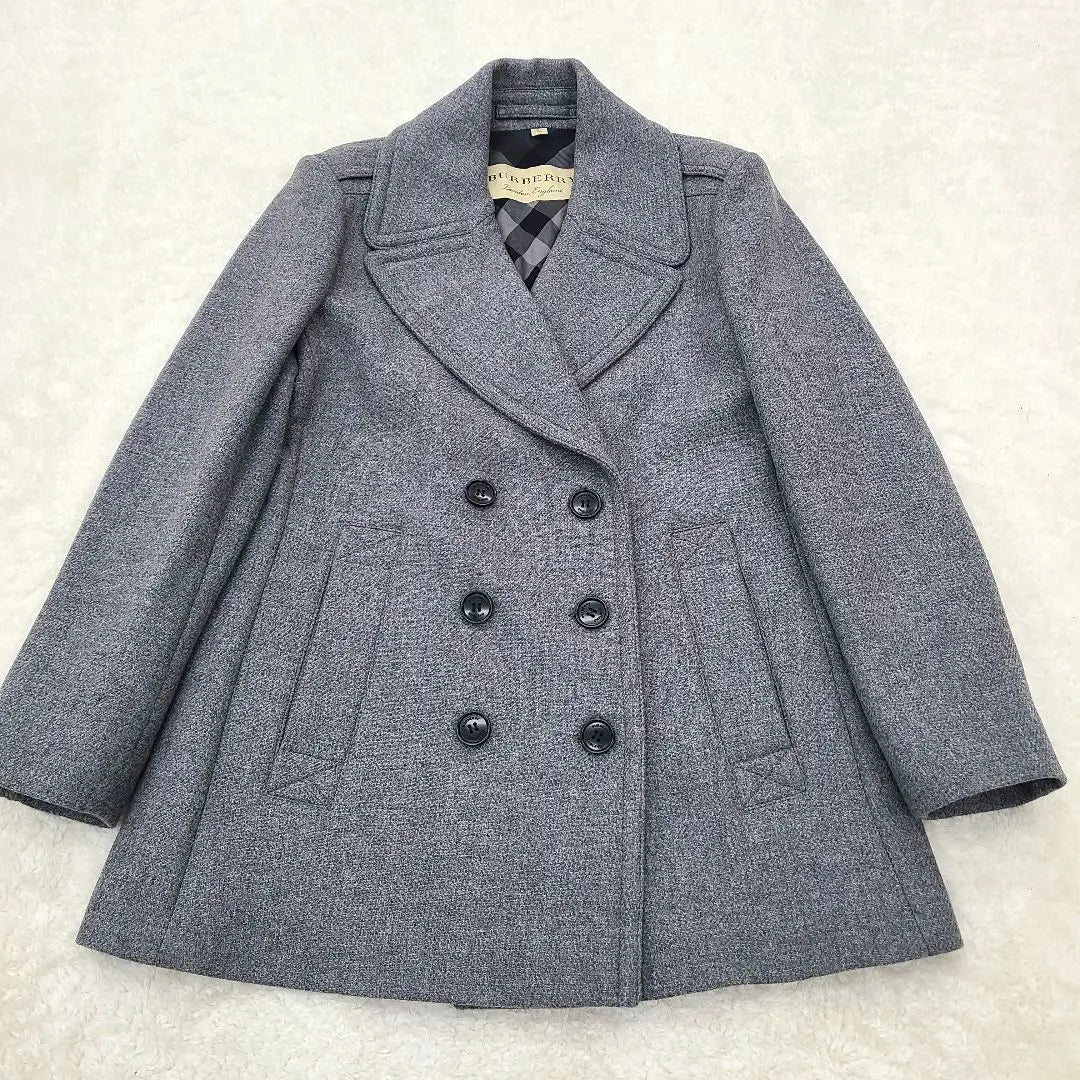 [Rare] Burberry London England Cashmere Actress Collar Coat 42