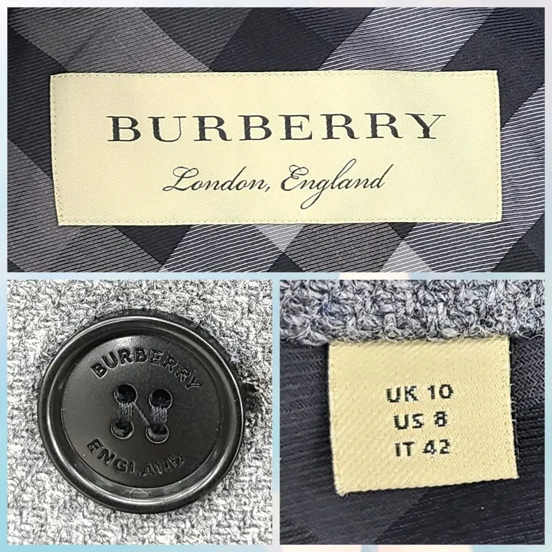 [Rare] Burberry London England Cashmere Actress Collar Coat 42