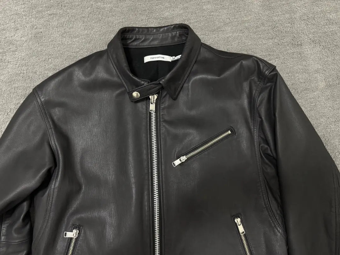 【ńEstee】nonnative BIKERE BLOUSON COW LEATHER | 【美品】nonnative BIKER BLOUSON COW LEATHER