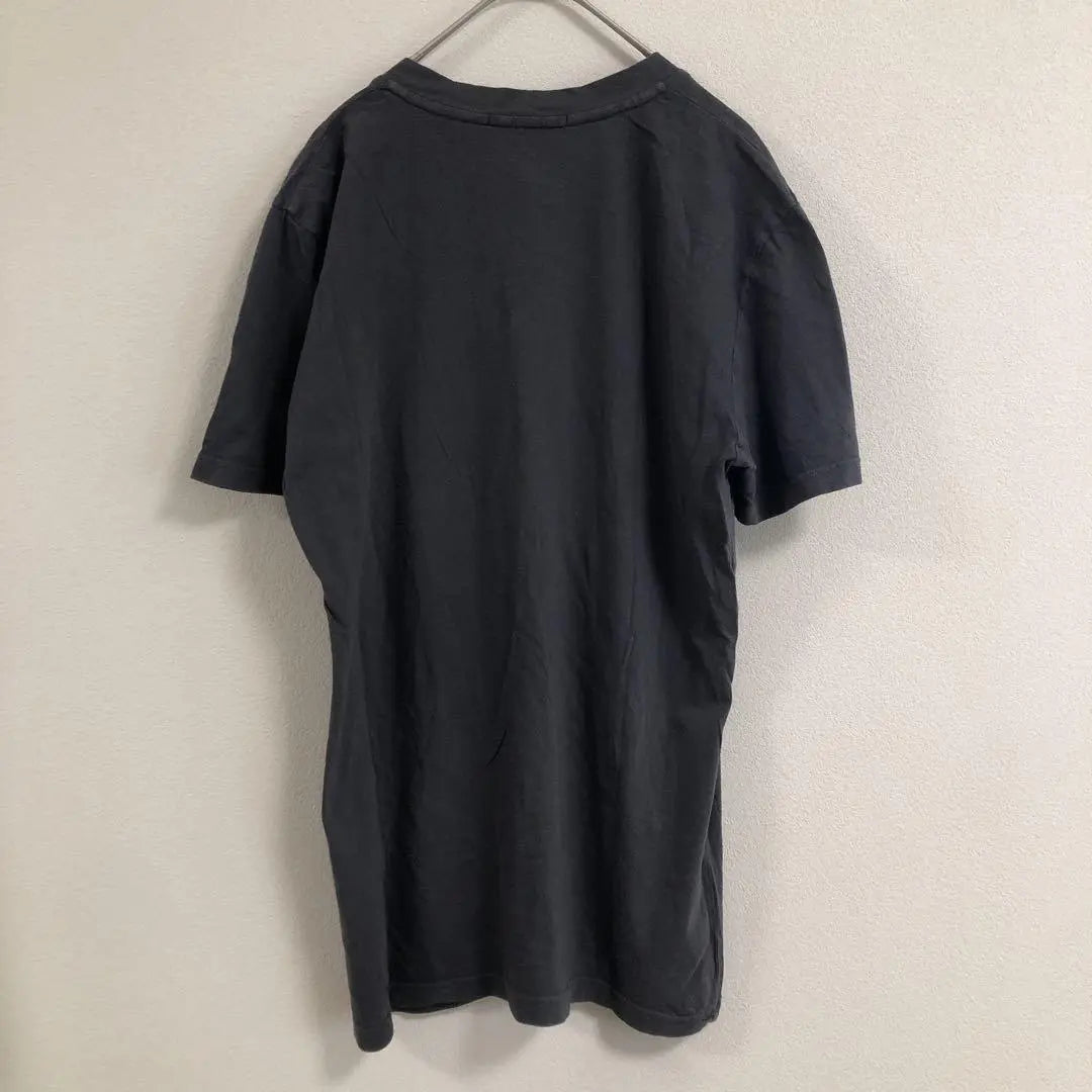 Camiseta Journal Standard Relations Manga Corta Cuello Pico Algodón 100 Gris Oscuro | ジャーナルスタンダード レリューム 半袖VネックTシャツ ダークグレー 綿100