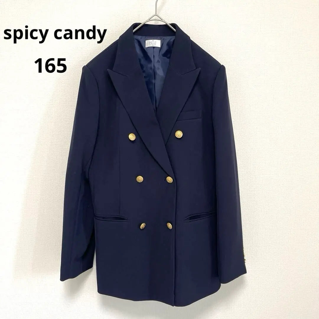 [spicy candy] Spicy candy blazer gold button 165 Good condition