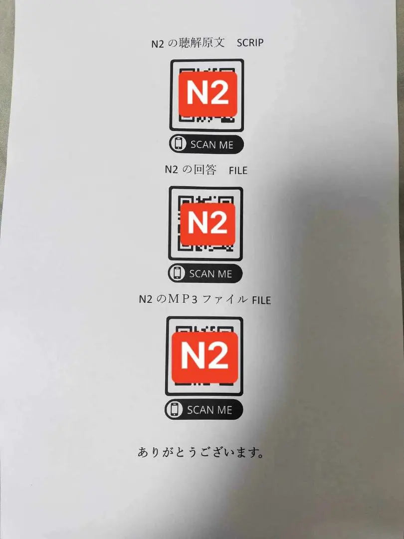 Colección completa de preguntas anteriores del examen JLPT N2 [2016 ~ julio de 2024] 16 puntos