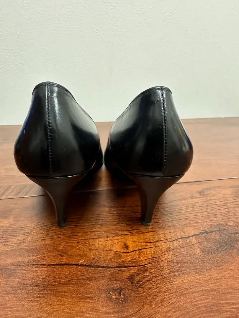 [YSL] Zapatos de tacón Evessan Laurent para mujer 35 1/2 Talla Negro | 【YSL】イヴサンローラン パンプス レディース 靴35 1/2サイズ ブラック