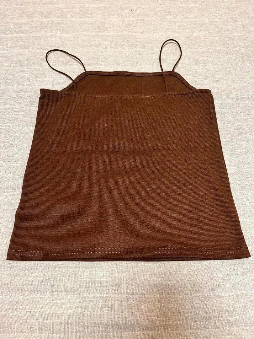 vis camisole brown