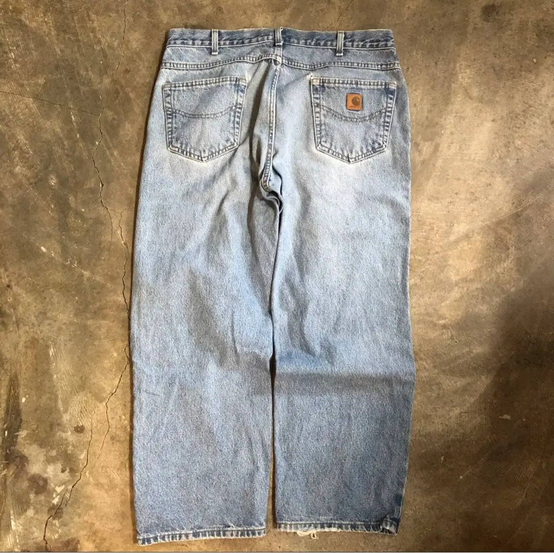 T4615 Carhartt denim pants, oversized, American casual, old clothes