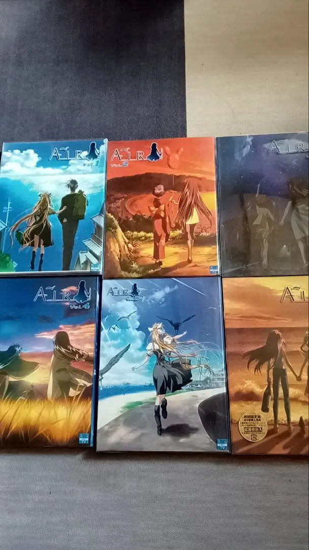 AIR Anime DVD Complete 6 volume set