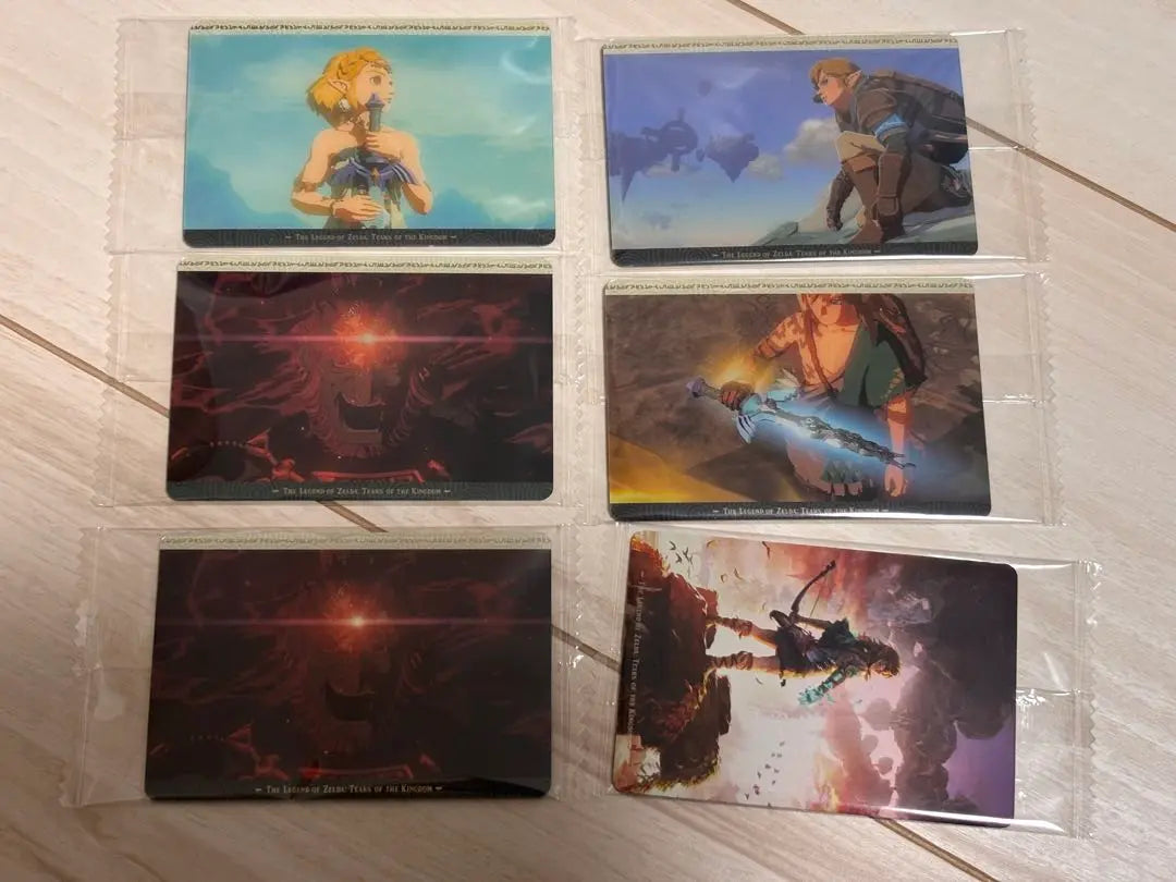 The Legend of Zelda Tears of the Kingdom Card Twin Wafer Card