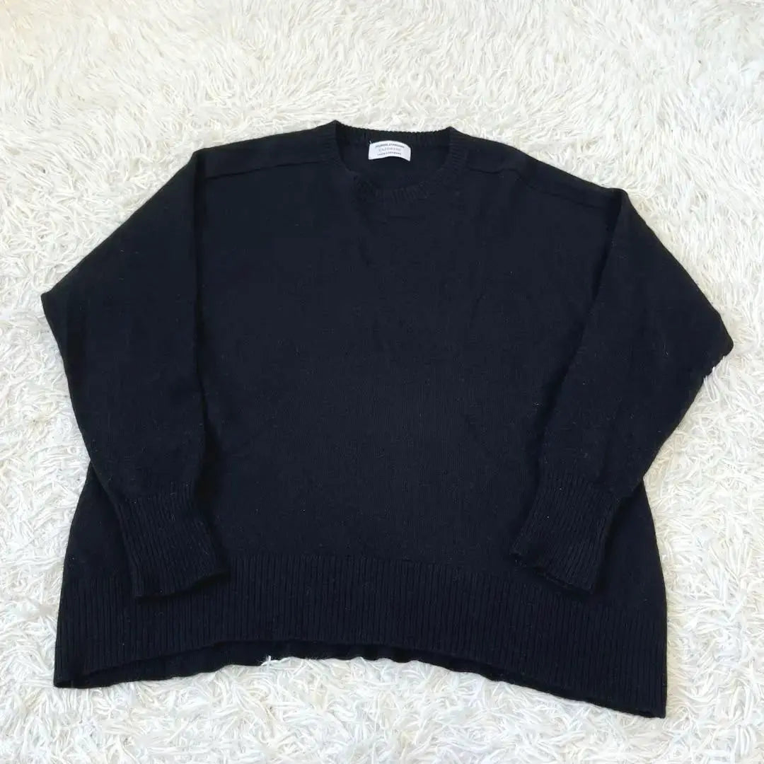 Journal Standard 100% Cashmere Knit Sweater Black | ジャーナルスタンダード　カシミア100% ニットセーターブラック