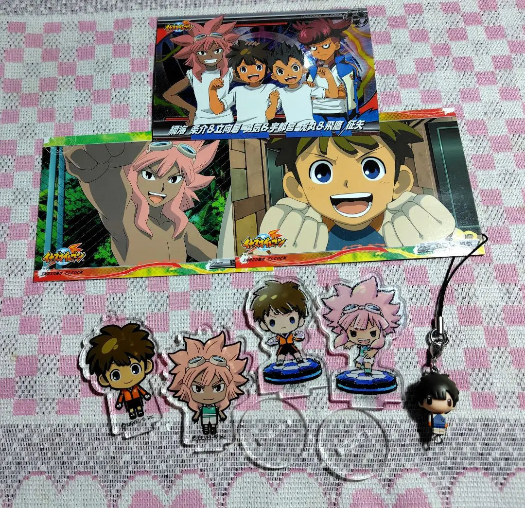 Inazuma Eleven Ritsumukai Yuuki Tsunaumi Josuke Goods Set