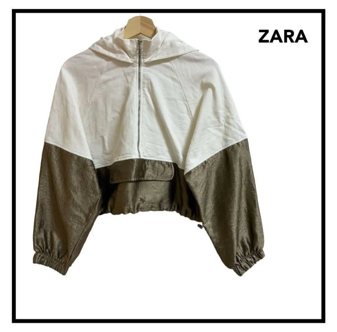 [ZARA] Outerwear cropped length long sleeve women's white size M size