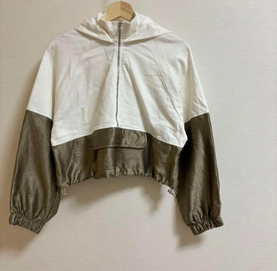 [ZARA] Outerwear cropped length long sleeve women's white size M size