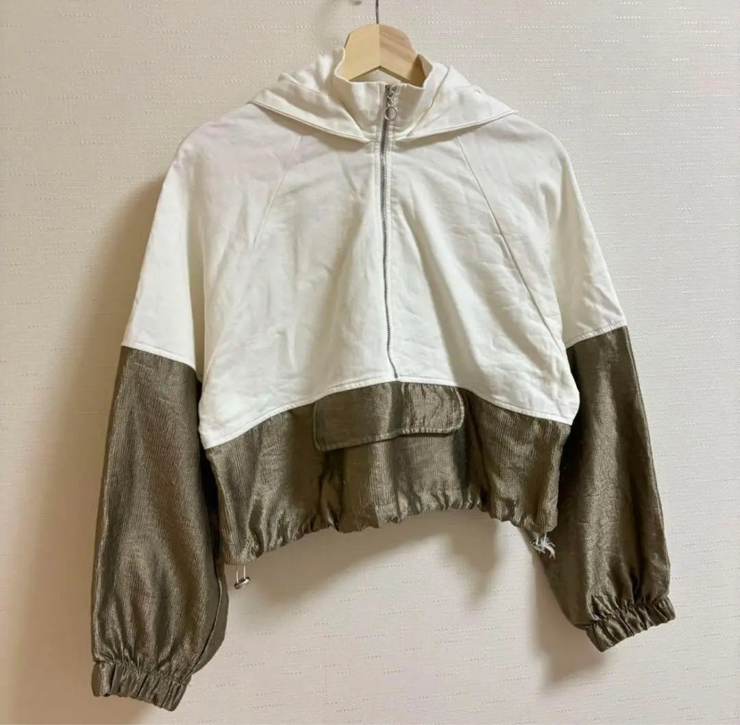 [ZARA] Outerwear cropped length long sleeve women's white size M size