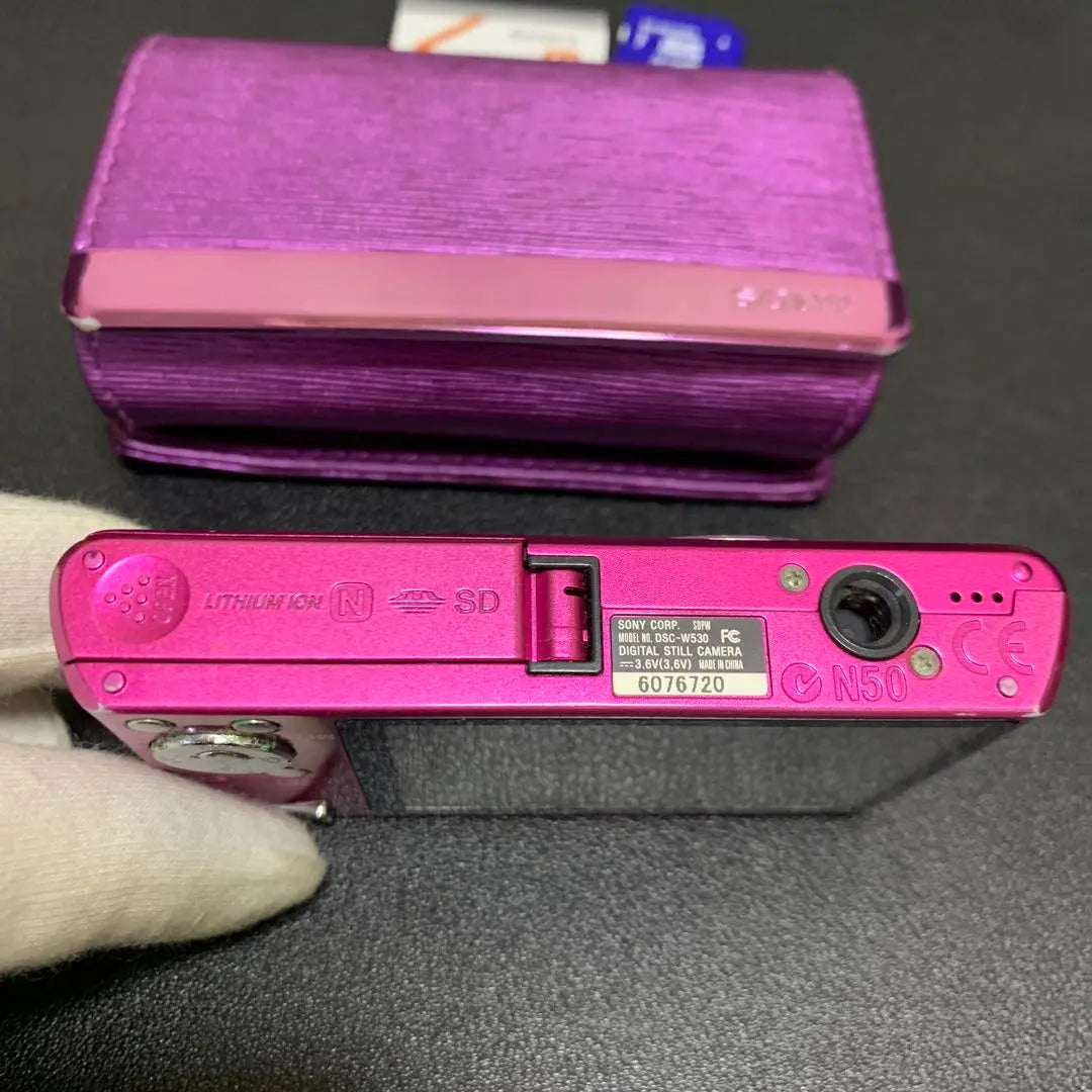 Sony SONY Cybershot DSC-W530 Pink Operation confirmed