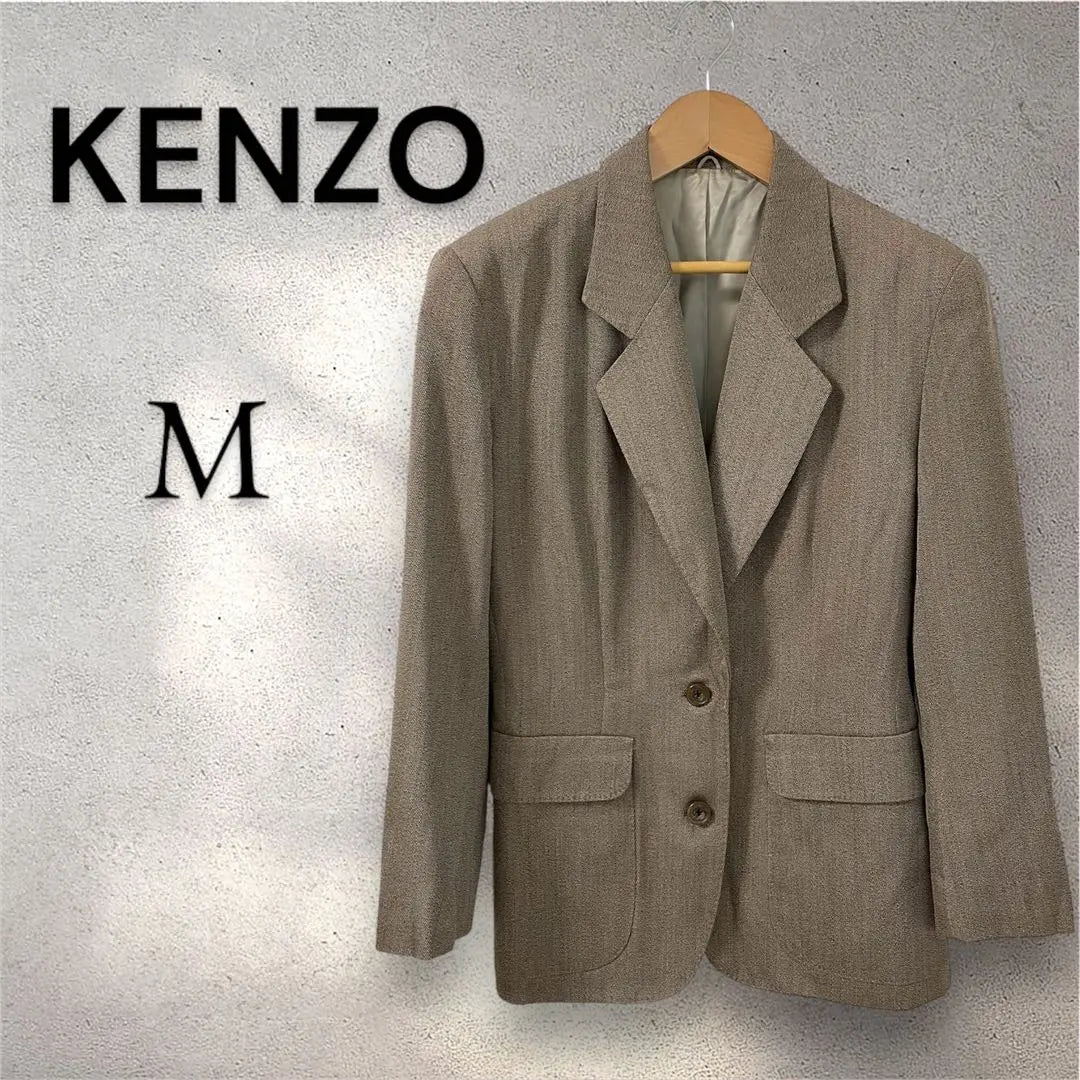 Kenzo Tailored Jacket KENZO PARIS Erca Wool M size