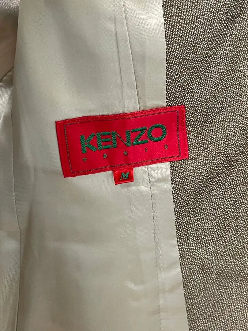 Kenzo Tailored Jacket KENZO PARIS Erca Wool M size