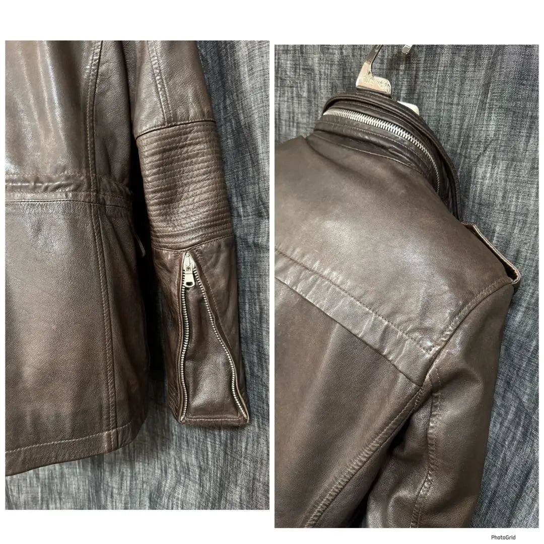 Moonage Devilment Lambskin M-65 Leather Jacket 44