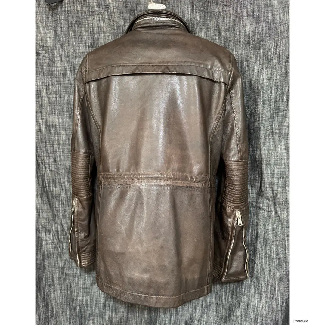 Moonage Devilment Lambskin M-65 Leather Jacket 44