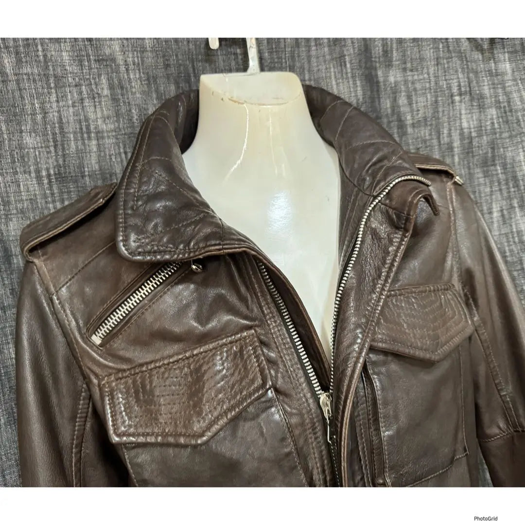 Moonage Devilment Lambskin M-65 Leather Jacket 44