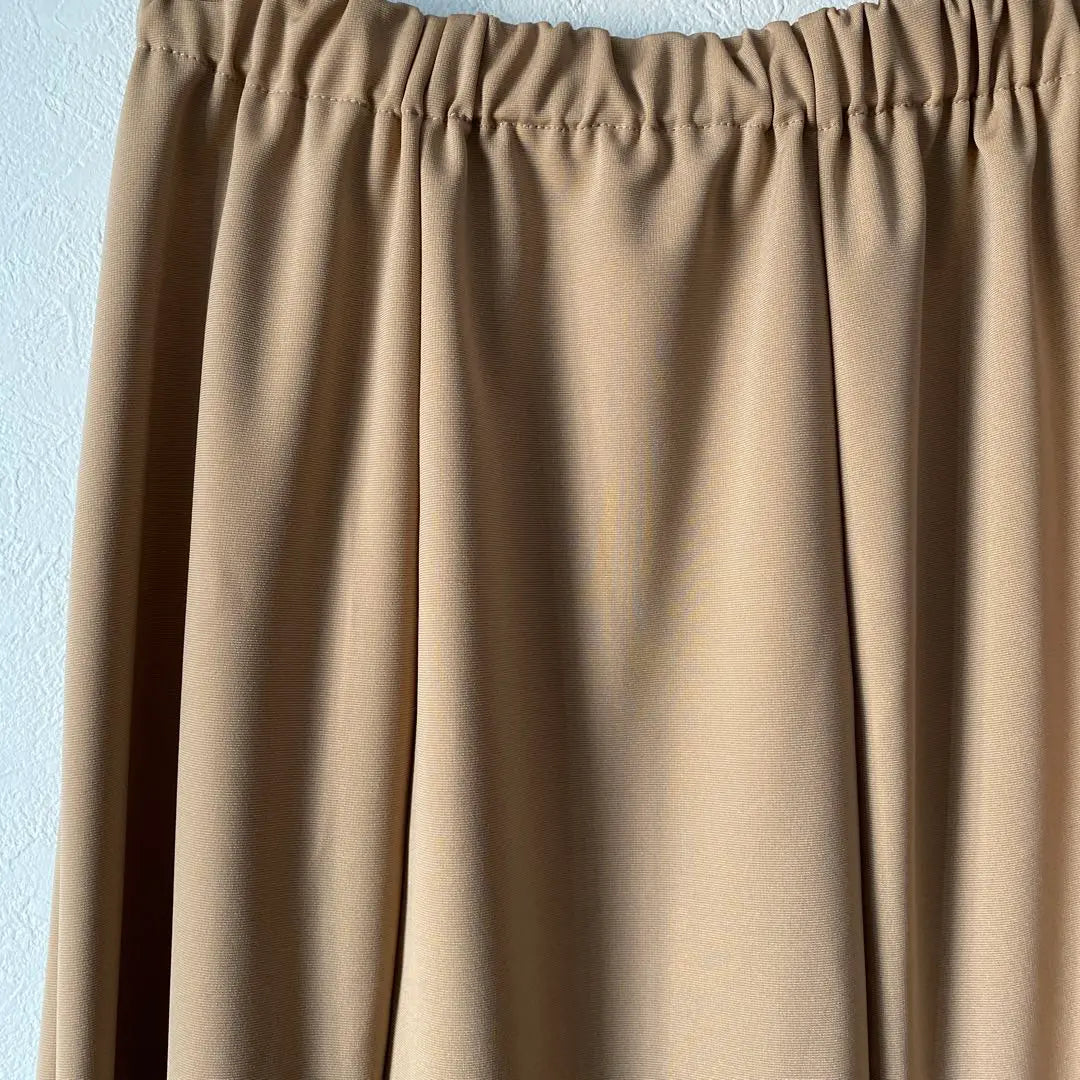 Handmade mermaid skirt, flared skirt, long skirt, beige