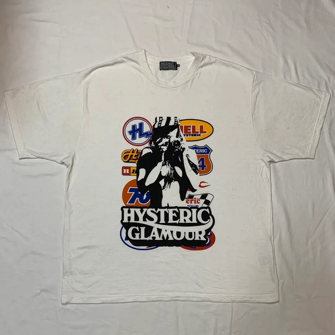 hysteric glamour girl design tee sizeXL