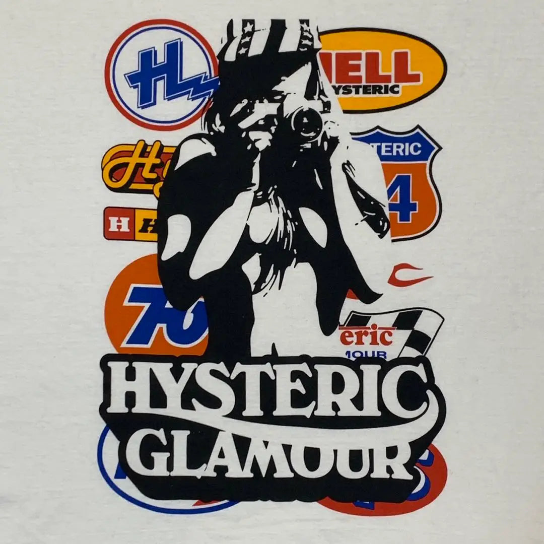 hysteric glamour girl design tee sizeXL